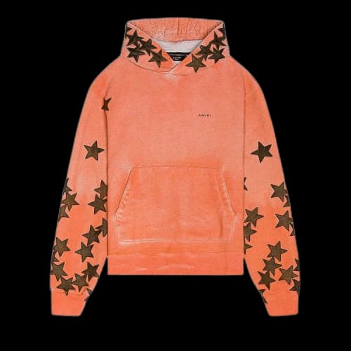 Amiri Chemist Star Hoodie 'Orange/Black'