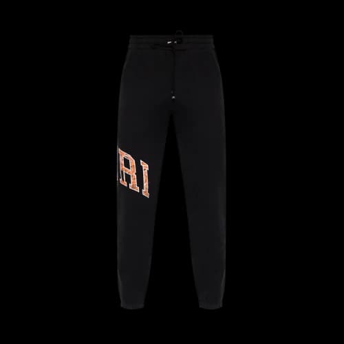 Amiri Bandana Sweatpant 'Black/Orange'