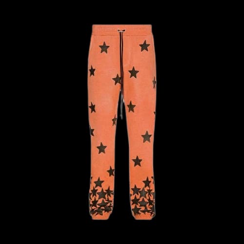 Amiri Chemist Star Sweatpant 'Orange/Black'