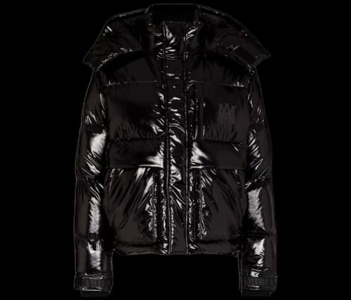 AMIRI Print Down Jacket Black