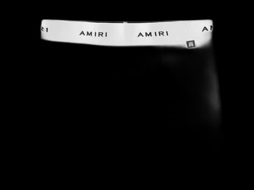AMIRI Logo Brief White
