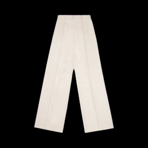 Amiri Wide Leg Trouser 'Alabaster'