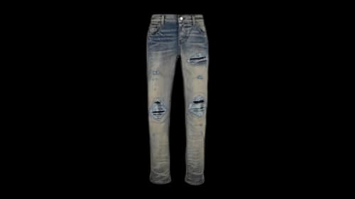 AMIRI Kids' MX1 II Jeans Clay Indigo