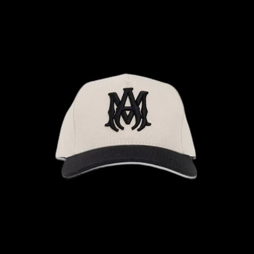 Amiri Two Tone Full Canvas MA Hat 'Black/Natural'