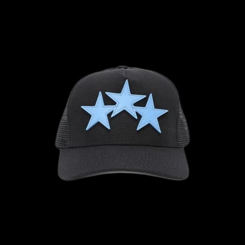 Amiri Three Star Trucker 'Black/Carolina Blue'