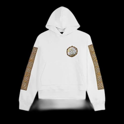 Amiri Alchemy Frame Hoodie 'White'