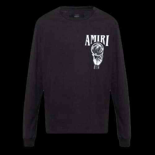 AMIRI Crystal Ball LS T-shirt Black