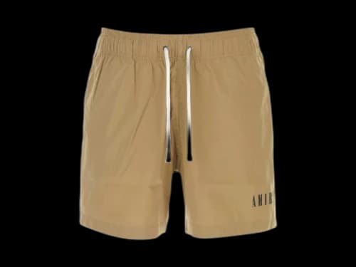 AMIRI Core Logo Swimtrunk Tan