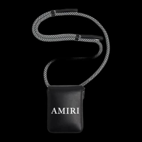 Amiri Crossbody Zip Around Bag 'Black'