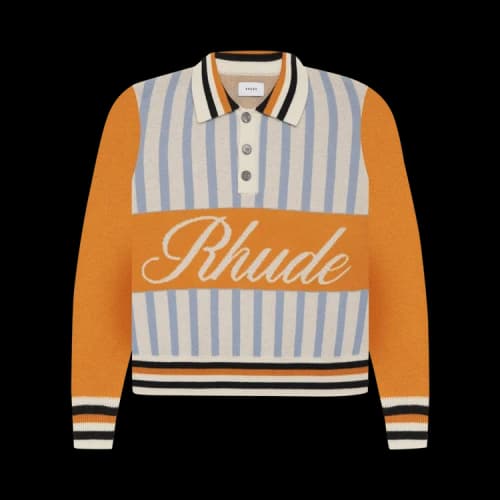 Rhude Rugby Knit 'Ivory/Amber'