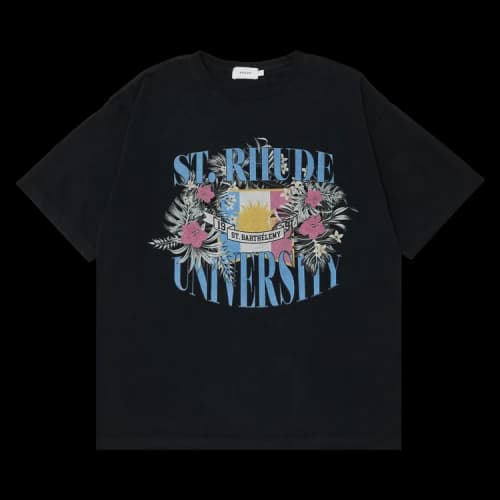 Rhude St. Rhude University Tee 'Vintage Black'