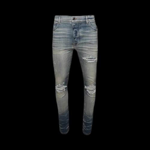 Amiri Crystal MX1 Jean 'Vintage Indigo'