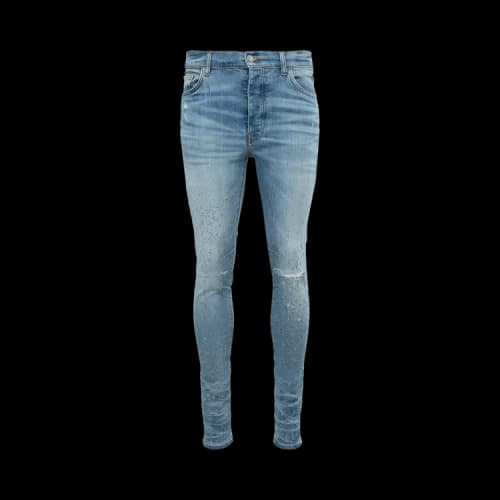 Amiri Crystal Shotgun Jean 'Perfect Indigo'