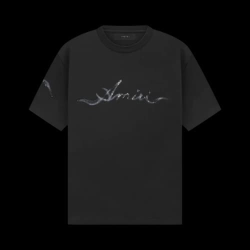 Amiri Smoke Tee 'Black'