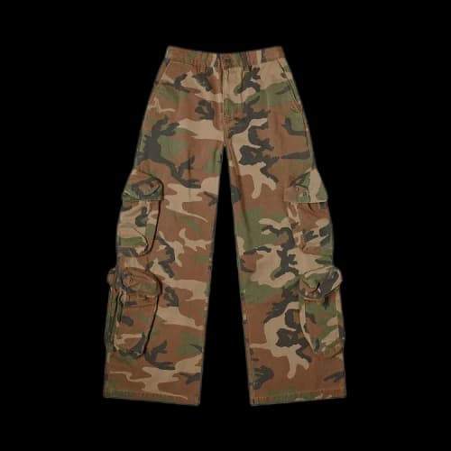 Amiri Camo Baggy Cargo 'Green Camo'