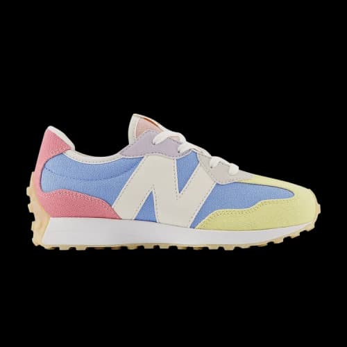 New Balance 327 Little Kid Wide 'Yellow Blue Red'