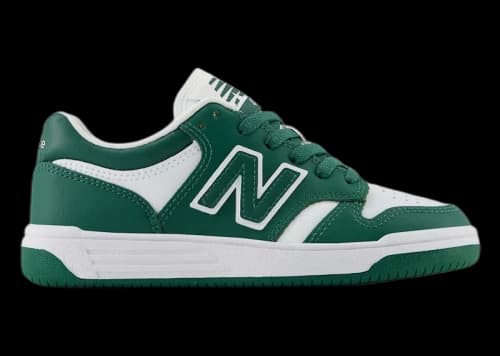 New Balance 480 Team Forest Green White (PS)