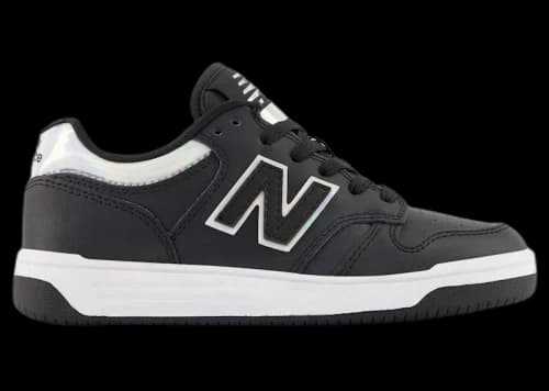 New Balance B480 Lace Black White (PS)