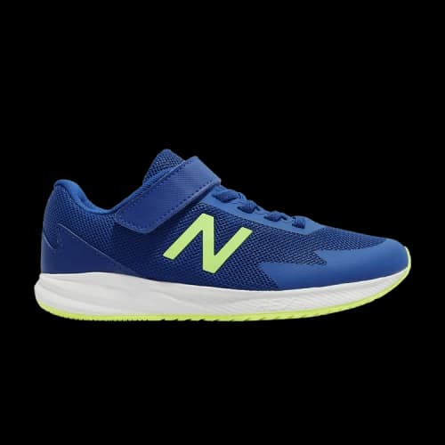 New Balance 611 Bungee Lace Little Kid Wide 'Team Royal Lime Glow'