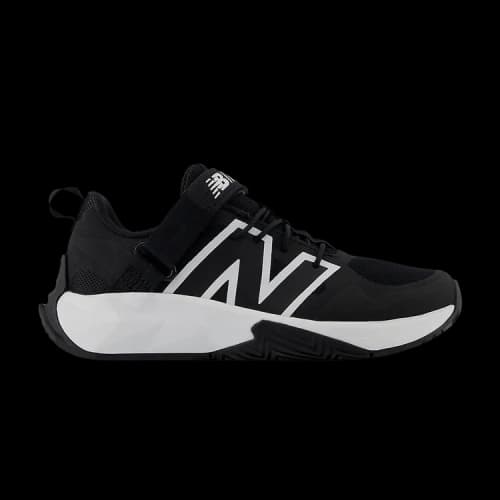 New Balance FuelCell Play Bungee Lace Top Strap Little Kid Wide 'Black White'