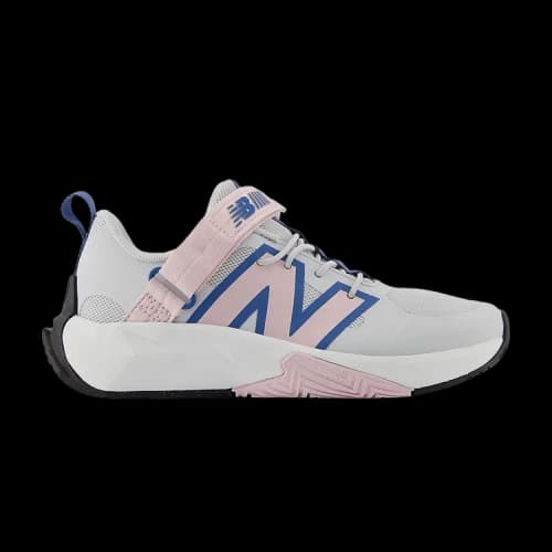 New Balance FuelCell Play Bungee Lace Top Strap Little Kid Wide 'Quartz Grey Rose Sugar'