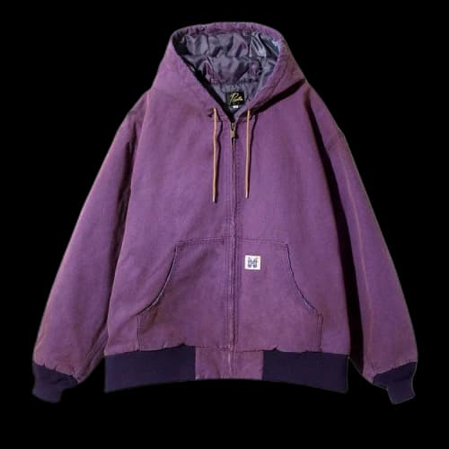Needles Zipped Work Hoodie 'Purple'