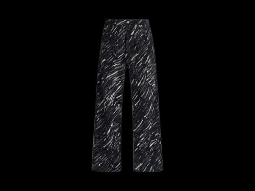 Marni Straight Stretch Pants Black