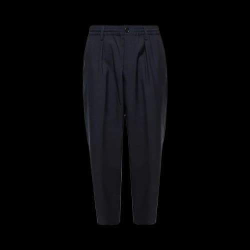 Marni Tropical Wool Trousers 'Blue Navy'