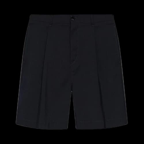 Marni Knee-Length Tailored Shorts 'Blue/Black'