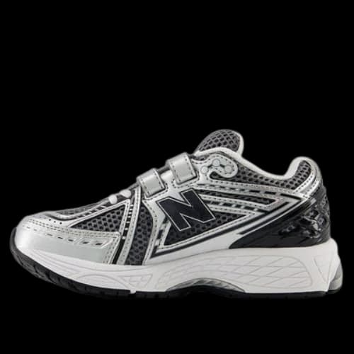 (PS) New Balance 1906 Hook & Loop Wide 'Silver Black'
