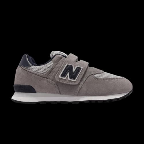 New Balance 574 Little Kid Wide 'Grey Navy'