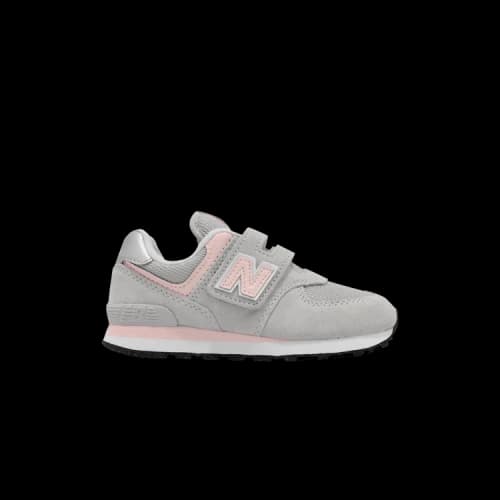New Balance 574 Hook & Loop Little Kid Wide 'Core Pack - Rain Cloud Pink Haze'