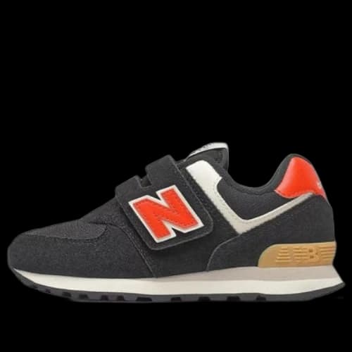 (PS) New Balance 574 Black/Red