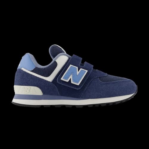 New Balance 574 Hook & Loop Little Kid Wide 'Navy Heritage Blue'