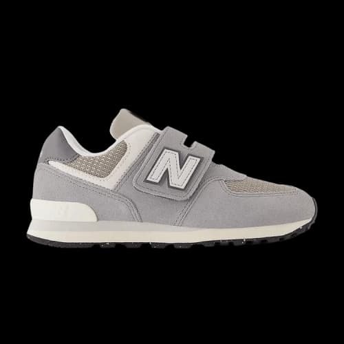 New Balance 574 Little Kid Wide 'Grey White'