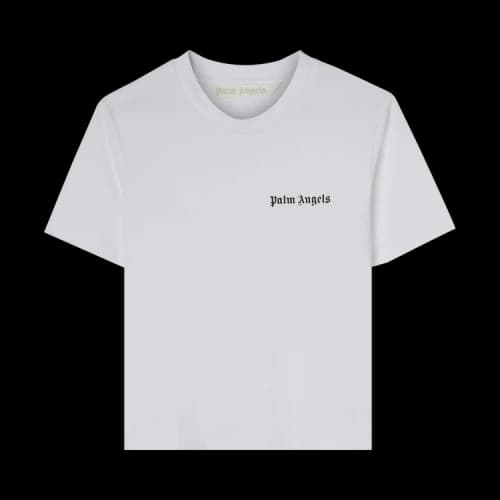 Palm Angels Classic Logo Fitted T-Shirt 'White/Black'
