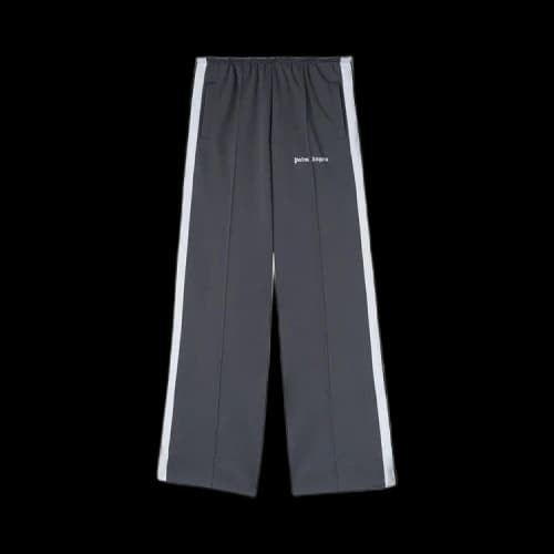 Palm Angels Loose Track Pants 'Dark Grey/White'