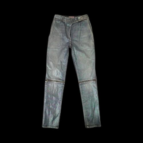 Palm Angels Metallic Jeans 'Blue'