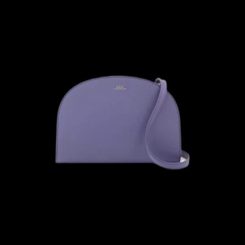 A.P.C. Demi-Lune Clutch 'Violet'