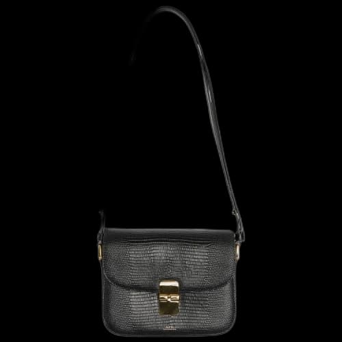 A.P.C. Small Grace Shoulder Bag 'Black'