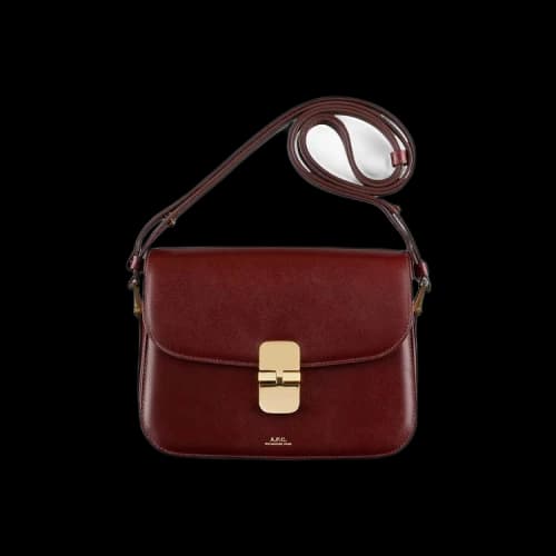 A.P.C. Grace Small Bag 'Burgundy'