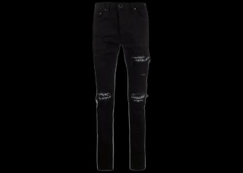AMIRI MX1 Bandana Jeans Black
