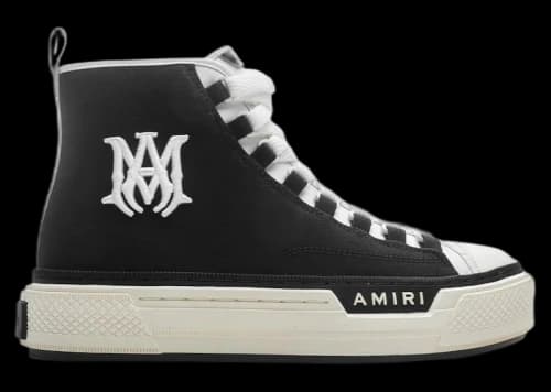 AMIRI M.A. Logo Court High Black White