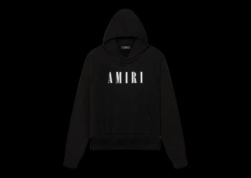 AMIRI Core Logo Hoodie Black/White SS23