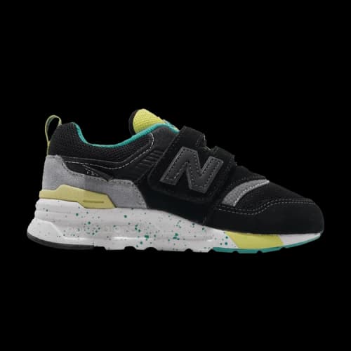 New Balance 997 Little Kids Wide 'Black Green'
