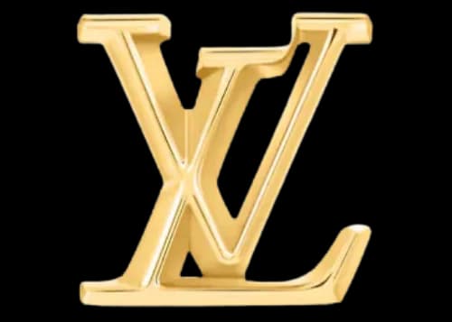 Louis Vuitton NIGO & Virgil Abloh Pyramidal LV Ear Stud Yellow Gold (18k)