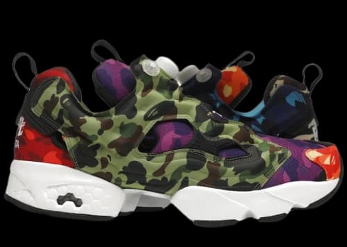 Reebok Instapump Fury Bape Multi-Camo