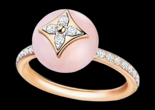 Louis Vuitton B Blossom Ring Pink