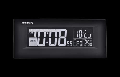 SEIKO Calendar Multifunction Minimalistic Black