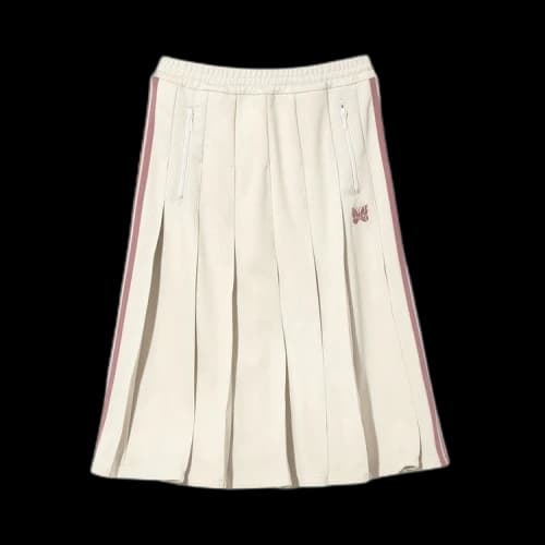 Needles Pleated Track Skirt 'Beige'